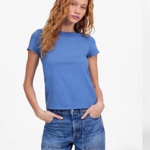 Madewell Blue Short Sleeve Tee